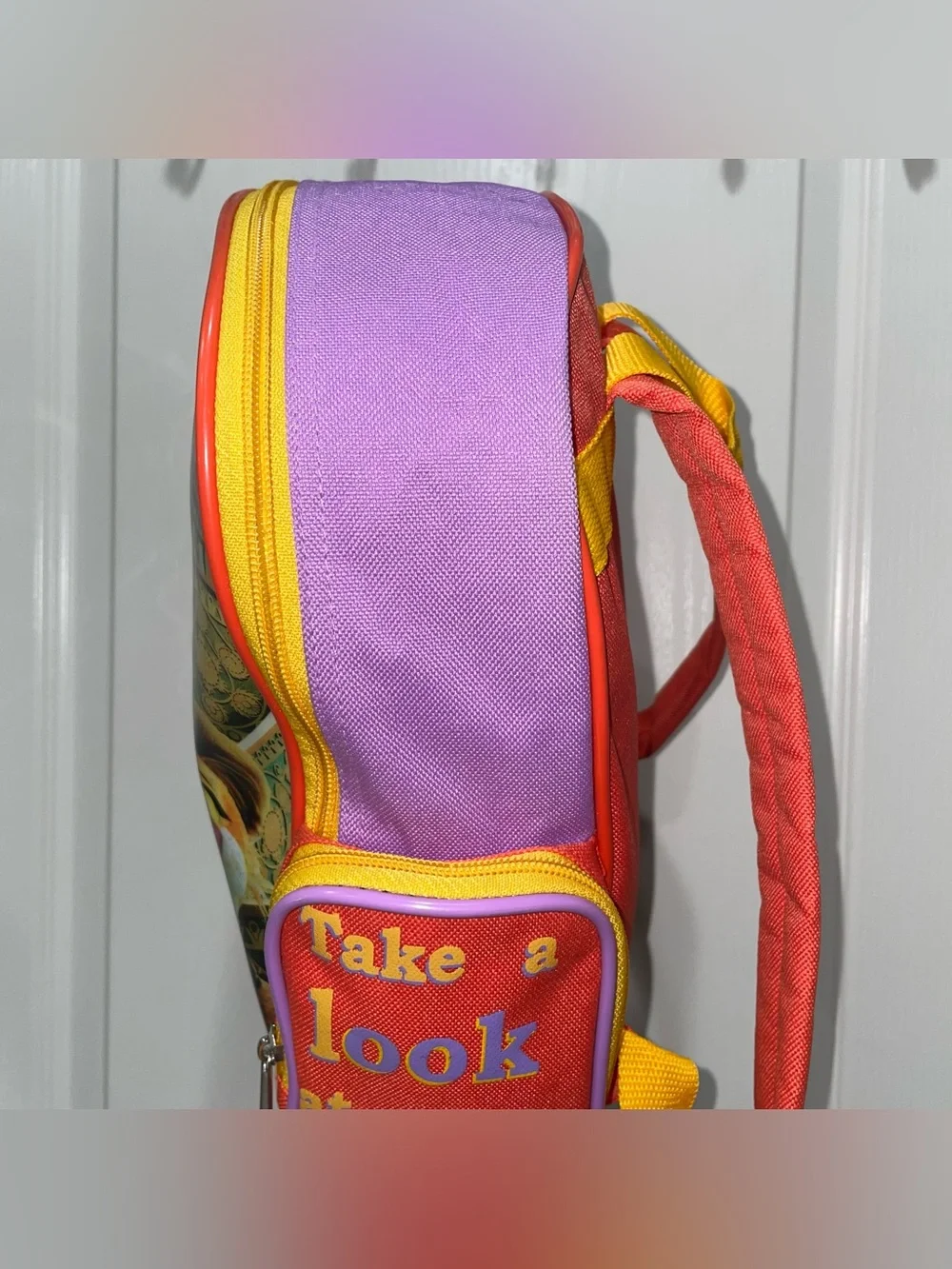 RARE Between The Lions Kid Backpack 2001 12x8.5